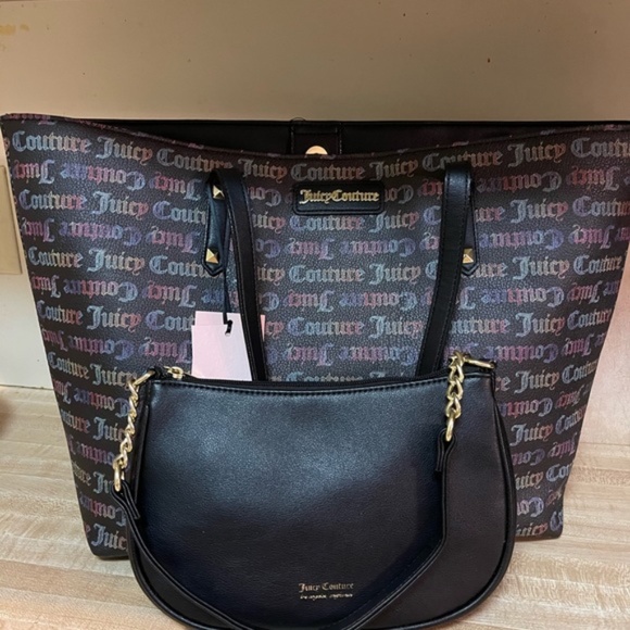 Juicy Couture Tote and Small Bag - Excellent Condition - Picture 1 of 5